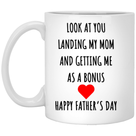 Bonus Dad Appreciation Mug