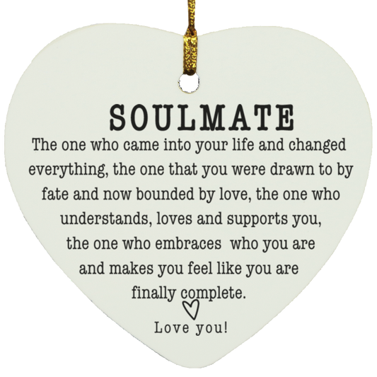 Soulmate Heart Ornament