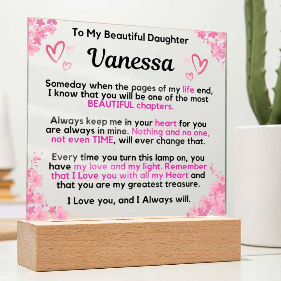 To My Daughter - You Are My Greatest Treasure